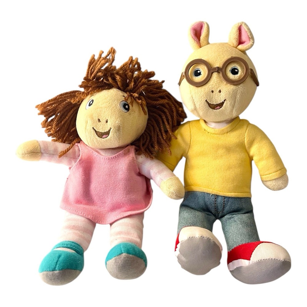 Eden DW & Arthur Lot Set Plush‎ Vintage